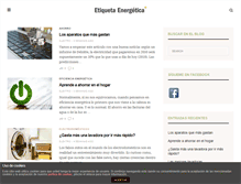 Tablet Screenshot of etiquetaenergetica.com